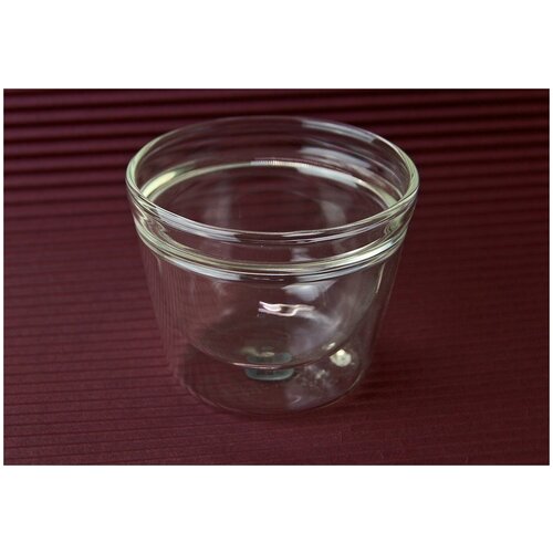 Пиала с двойными стенками №27, стекло, 70 мл