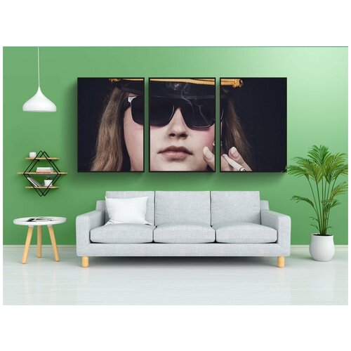 фото Набор модулных постеров для интерьера "солдат, военный, униформа" 60x90 см. в тубусе, без рамки lotsprints