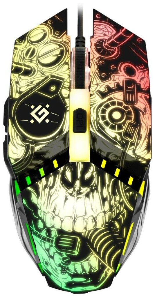 Игровая мышь Defender AddOn GM-702L 6 кнопок 12800dpi