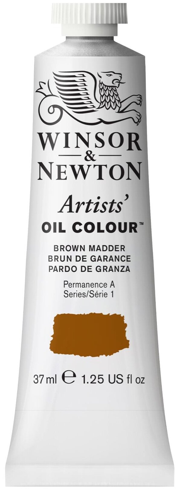 Winsor&Newton Масляная краска Artists', коричневая марена 37мл sela