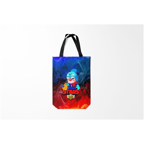 фото Сумка-шоппер / 31х42 см / геймерам / brawl stars gale burnettie