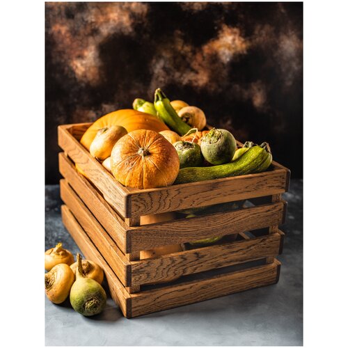 Ящик для хранения из дуба большой