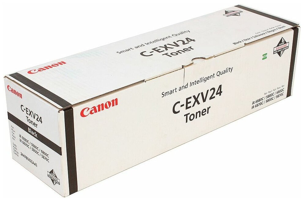 Картридж Canon C-EXV24BK - 2447B002 оригинальный тонер картридж Canon (2447B002) 48 000 стр, черный