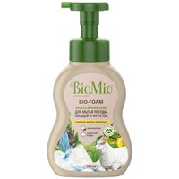 Пена для мытья посуды BioMio BIO-FOAM с эфирным маслом лемонграсса, экологичная, 350 мл