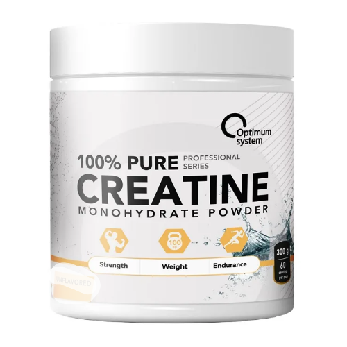 optimum system 100% pure creatine monohydrate со вкусом 300 г апельсин OPTIMUM SYSTEM 100% Pure Creatine 300гр. Ананас
