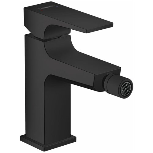 Смеситель Hansgrohe Metropol 32520670 для биде, с донным клапаном Push-Open смеситель для биде hansgrohe metropol 32520670 черный матовый