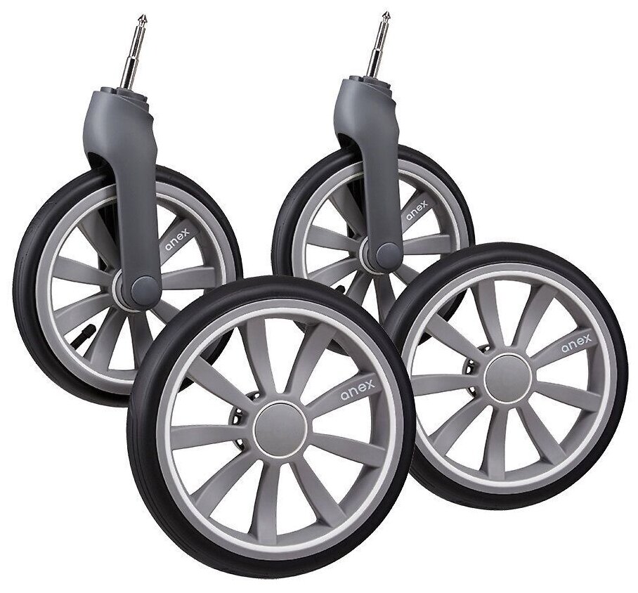    Anex m/type, e/type Air Wheels, Gray