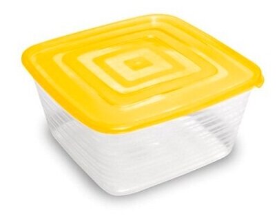 Контейнер пластиковый пищевой «Унико» 3л, квадратный С212 - фотография № 2
