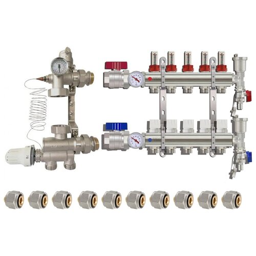 Комплект водяного теплого пола до 80квм 17129₽