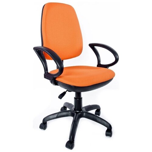 Компьютерное кресло Евростиль Стар ПВМ Гамма офисное, обивка: текстиль, цвет: оранжевый