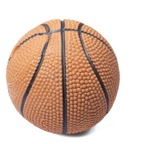 Игрушка Triol Мяч баскетбольный из винила для собак (Ø 70 мм,) игрушка triol мяч баскетбольный из винила для собак ø 70 мм