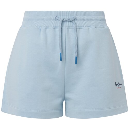 фото Шорты женские, pepe jeans london, артикул: pl800984, цвет: голубой (516), размер: s