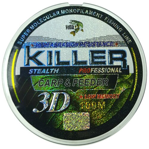 фото Леска 3d killer 0,25mm 100м condor