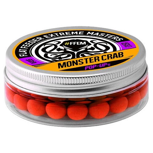 Бойлы плавающие FFEM Pop-Up 10 мм Monster Crab 55pcs