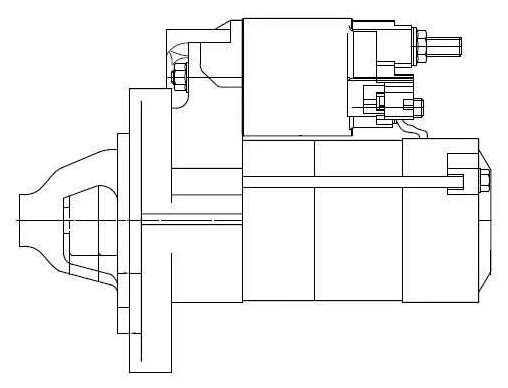 Стартер Для А/М Toyota Vitz (99-)/Funcargo (99-)/Platz (00-)/Yaris (99-) 1.3I/1.5I 1Квт STARTVOLT арт. LST1904