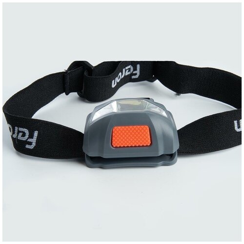 фото Фонарь налобный светодиодный аккумуляторный 3w 1cob, usb ip44, пластик, th2301 feron