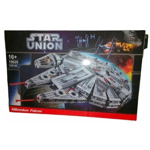 Планета Конструкторов / Конструктор / Star Union / Сокол тысячелетия / 1381 деталей