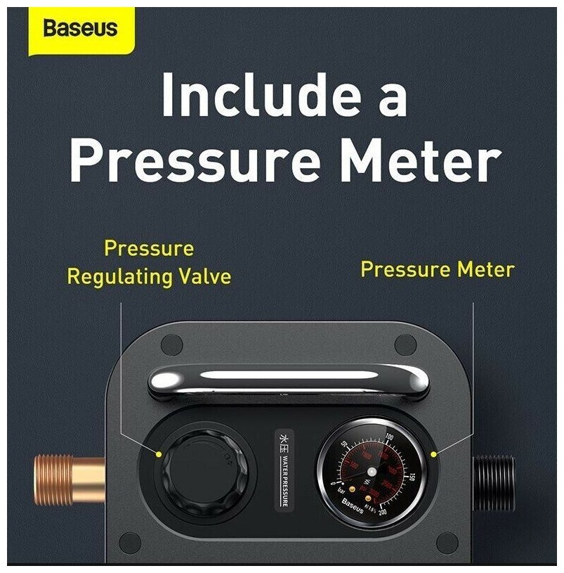 Baseus F1 Car Pressure Washer EU Tarnish(*) - фотография № 10