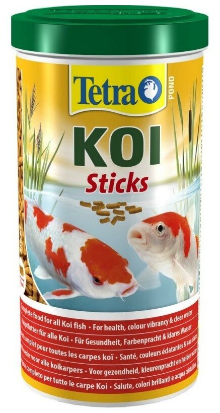 Корм палочки для карпов Кои Tetra Pond Koi Sticks 1 л, 140г ,1шт