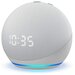 Умная колонка Amazon Echo Dot 4th Gen with clock, Glacier White