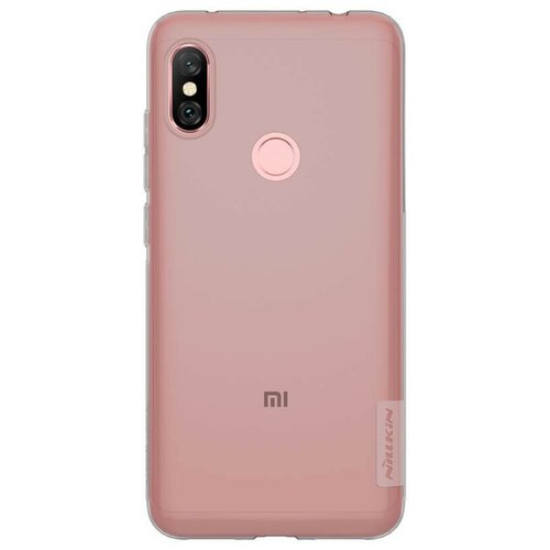 Накладка Nillkin Nature TPU Case силиконовая для Xiaomi Redmi Note 6 Pro прозрачно-черная