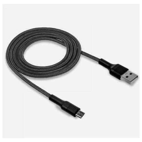 Кабель USB XO NB55 1m.8pin 5A fast charge Balck кабель micro usb 1 5a baseus 2 метра черный