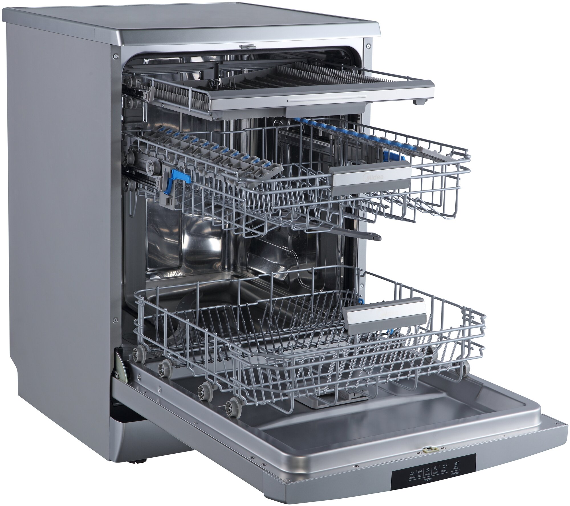 Midea Посудомоечная машина Midea MFD60S110Wi / MFD60S110Si, Silver - фотография № 6