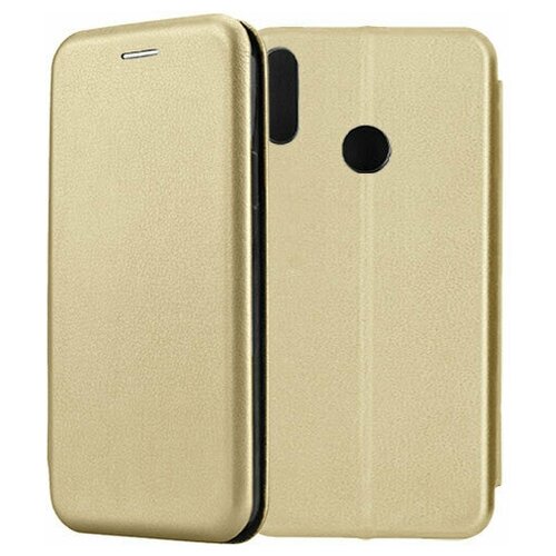 Чехол-книжка Fashion Case для Huawei Honor 8C золотой чехол книжка fashion case для huawei honor 10i розовый