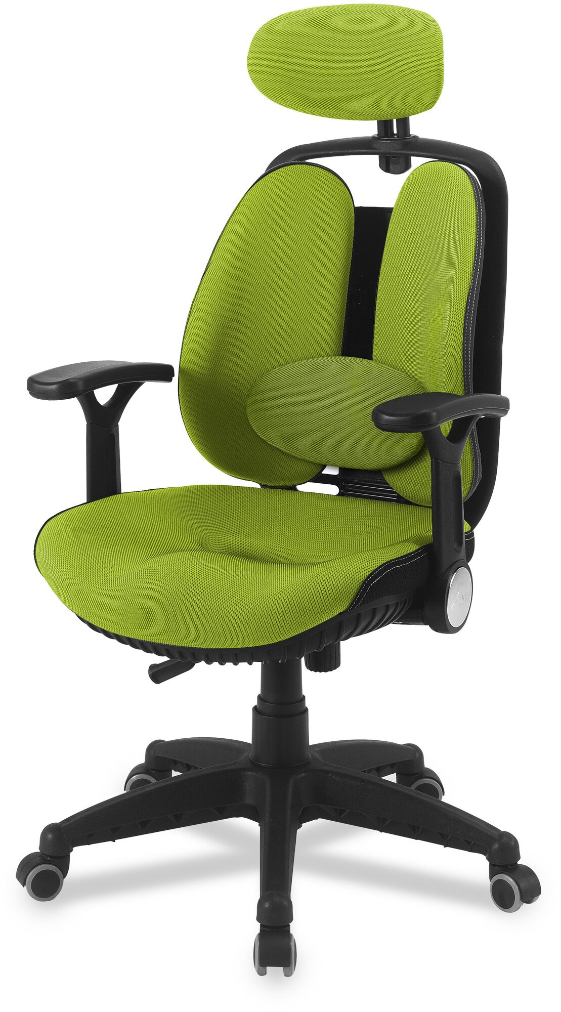Компьютерное Кресло Falto Inno Health ткань зеленый черный