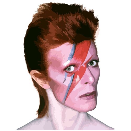 Картина по номерам на холсте David Bowie - 4 30X40