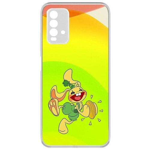 Чехол-накладка / чехол для телефона / Krutoff Clear Case Хаги Ваги - Крольчонок Бонзо для Xiaomi Redmi 9T