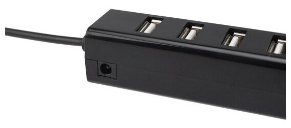 Разветвитель REXANT USB 20 на 7 портов черный