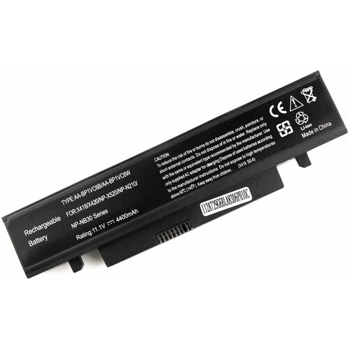 Аккумулятор для Samsung N210 N220 Q330 (11,1V 4400mAh) p/n: AA-PB1VC6B, AA-PB1VC6W, AA-PL1VC6B