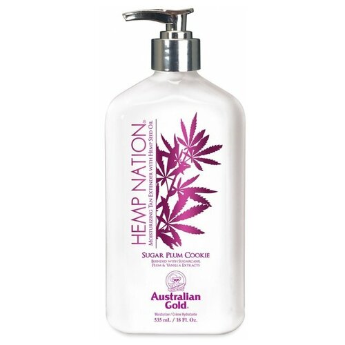 Питательный лосьон Australian Gold Hemp Nation Sugar Plum Cookie Body lotion 535 мл с омолаживающим эффектом