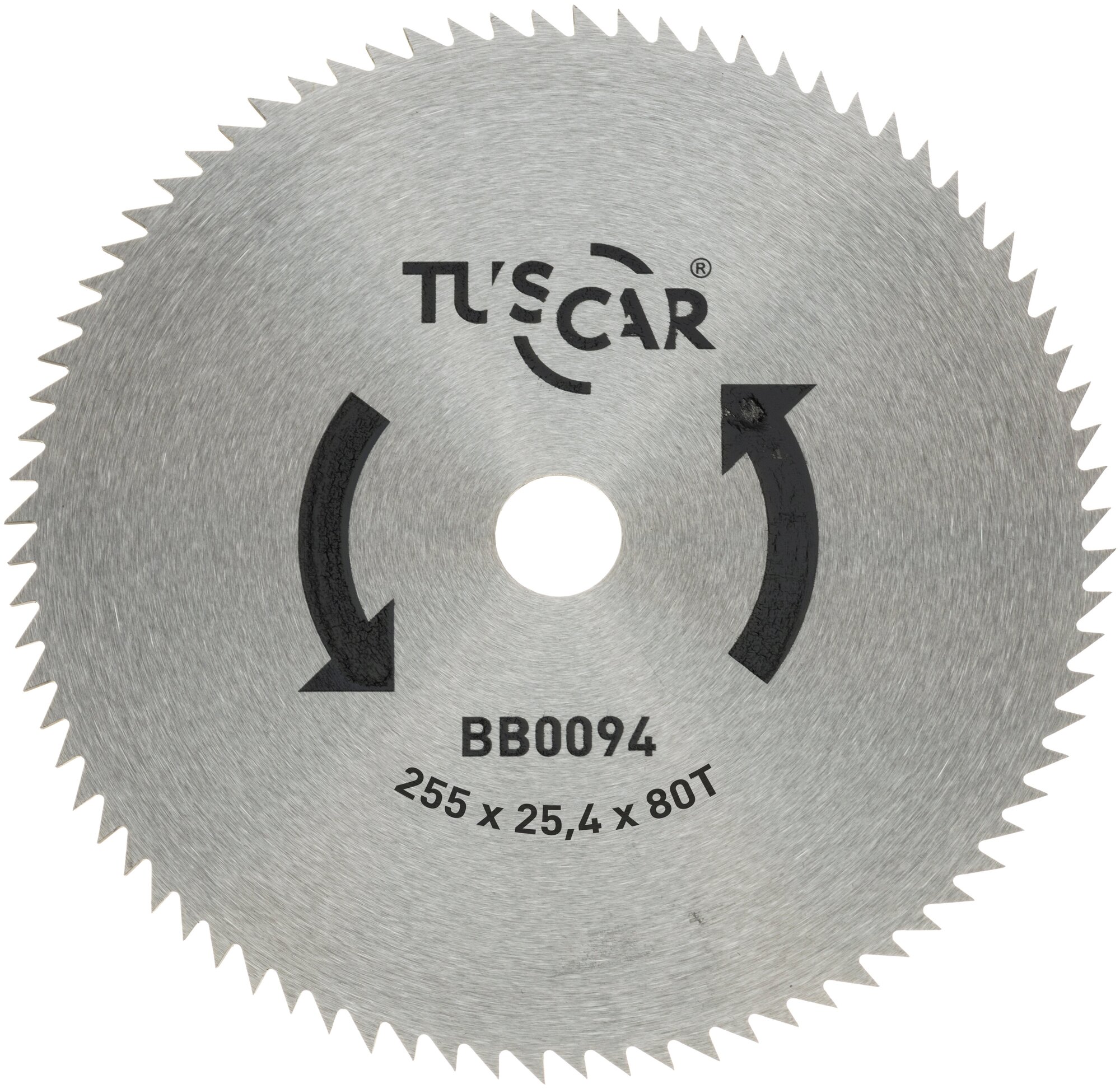 Нож для мотокосы TUSCAR BB0094, Premium, 255x25,4x80T, Saw, 1030094212-80-2 - фотография № 2