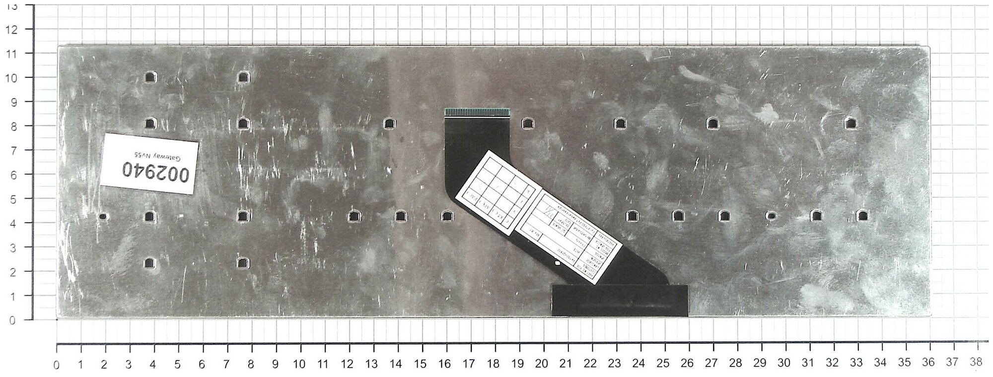 Клавиатура для ноутбука Gateway NV55S черная