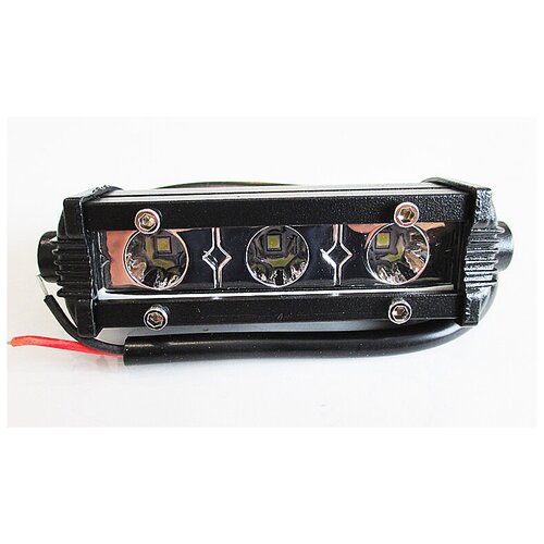 Фара светодиодная (балка) 9w 3 LED 630Lm 100мм GL8044