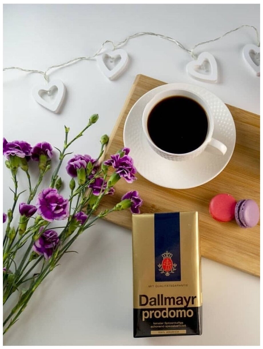 Кофе молотый Dallmayr Prodomo вакуумная упаковка, 250 г, вакуумная упаковка, 2 уп. - фотография № 13