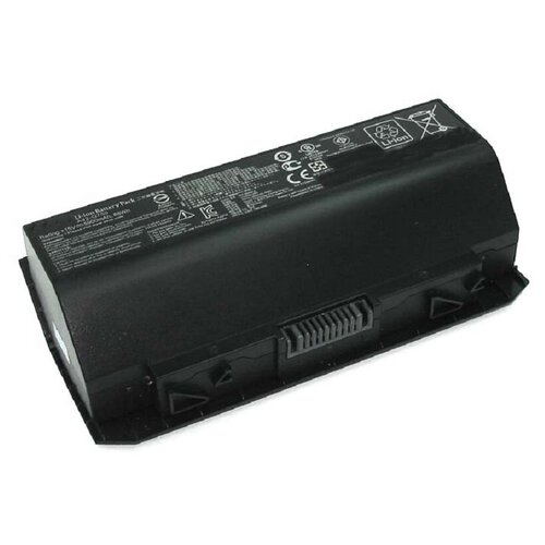 аккумуляторная батарея iqzip для ноутбука asus g750j a42 g750 15v 88wh черная Аккумулятор (АКБ, батарея) A42-G750 для ноутбука Asus G750J, 15В, 88Вт, черная