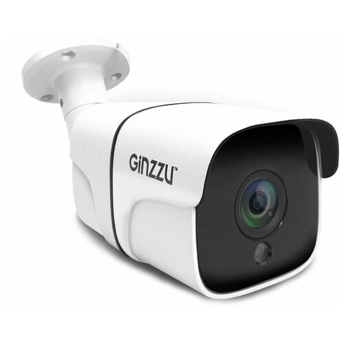 Камера внаблюдения GINZZU HWB-2304A WiFi 20Mp 36mmSD IR 40мIP66мет 313000₽