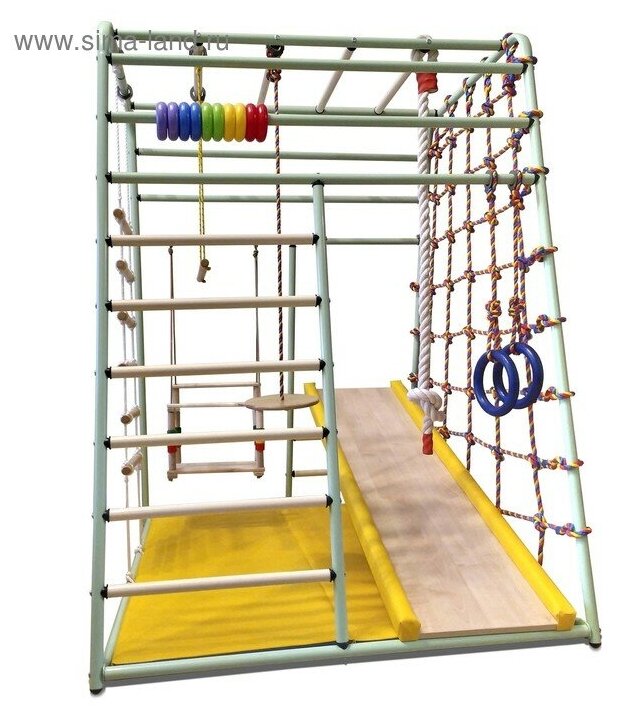 Детский спортивный комплекс Вертикаль «Весёлый малыш» NEXT new color, 1310 × 1070 × 1470 мм, цвета микс