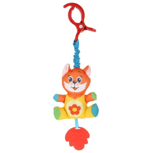 фото Подвеска с клипсой и прорезывателем на карт., "умка"