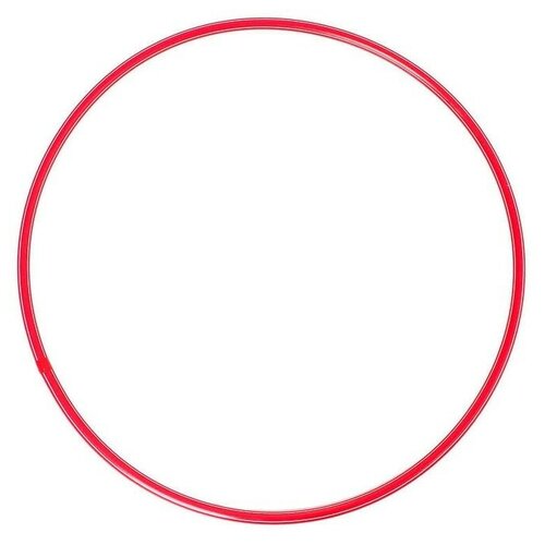 фото Обруч, диаметр 70 см, цвет красный