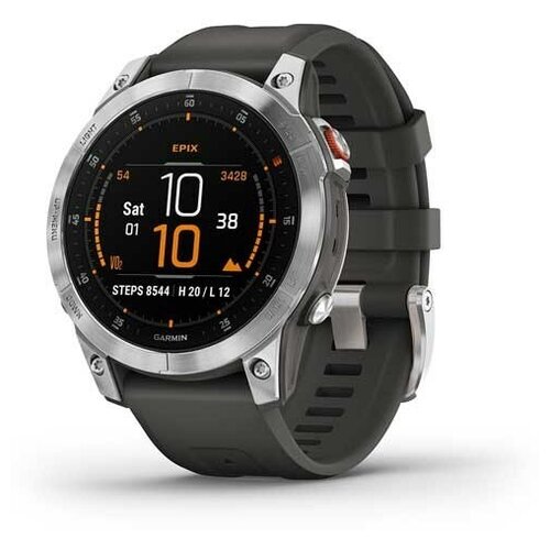 Умные часы Garmin Epix Gen 2 серыйстальной 8800000₽