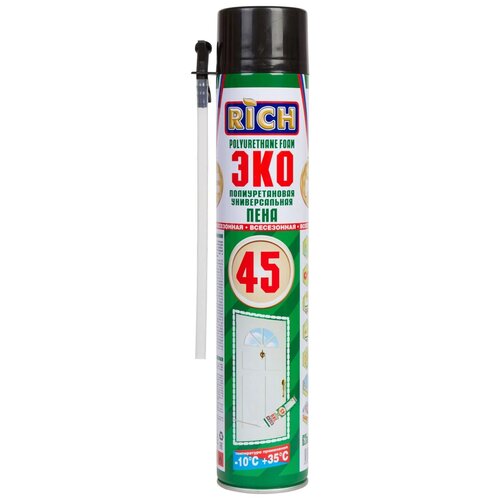 Пена монтажная RICH 45 трубка 700гр 113963 (10 штук)