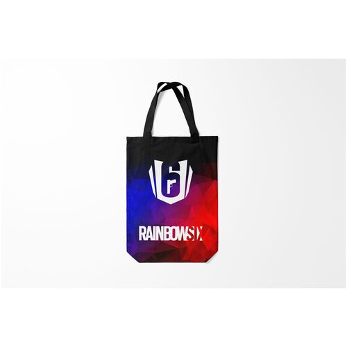 фото Сумка-шоппер / 31х42 см / геймерам / rainbow six siege burnettie