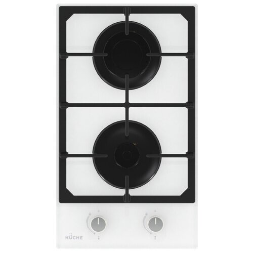 Варочная газовая панель Kuche GGH 320 WF белая 895000₽