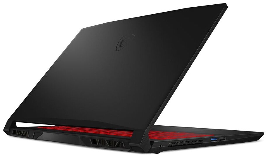 156 Ноутбук MSI Katana GF66 11UC-1223XRU 1920x1080 Intel Core i5 11400H 27 ГГц RAM 8 ГБ DDR4 SSD 512 ГБ NVIDIA GeForce RTX 3050 без ОС 9S7-158212-1223 черный
