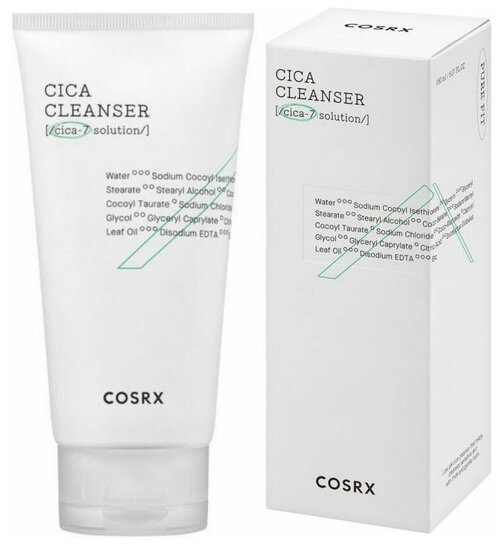 Cosrx Кремовая пенка для умывания для чувствительной кожи Pure Fit Cica Creamy Foam Cleanser, 150 мл
