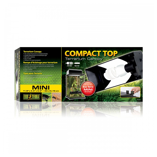 Светильник Exo Terra Compact Top для террариумов, 30x30x45 см - фотография № 2
